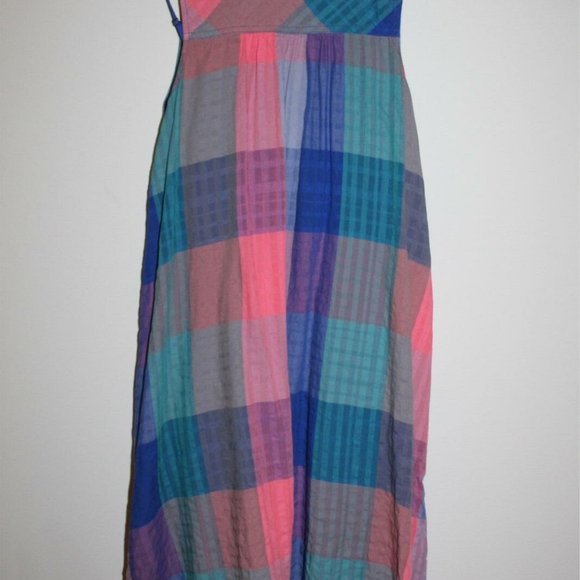 Holding Horses Ronan Plaid Sleeveless Dress HW9720 - Picture 6 of 10